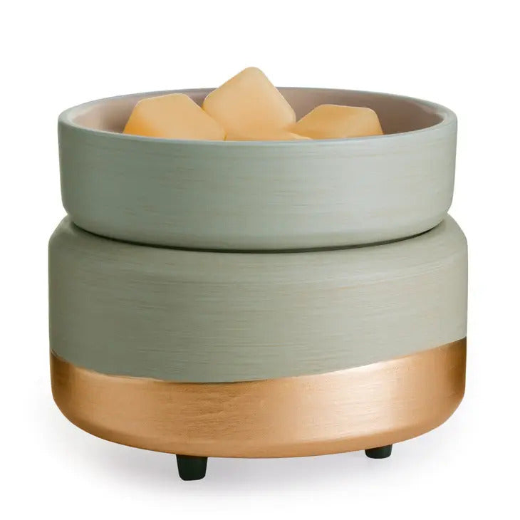 Ceramic Wax Melt Warmer Scentsy Warmer 2-in-1 Candle Wax Melter and Fragrance  Warmer for
