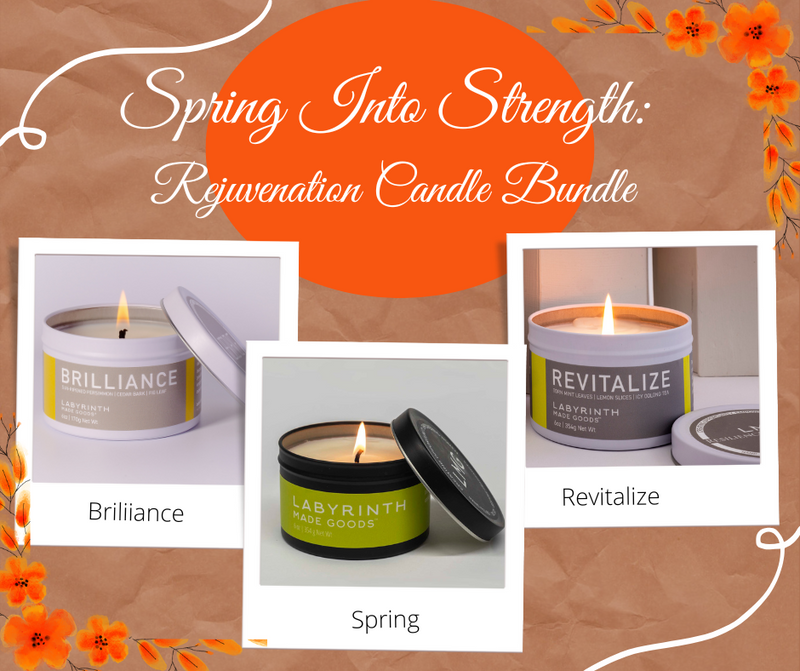 Spring Into Strength: Rejuvenation Candle Bundle