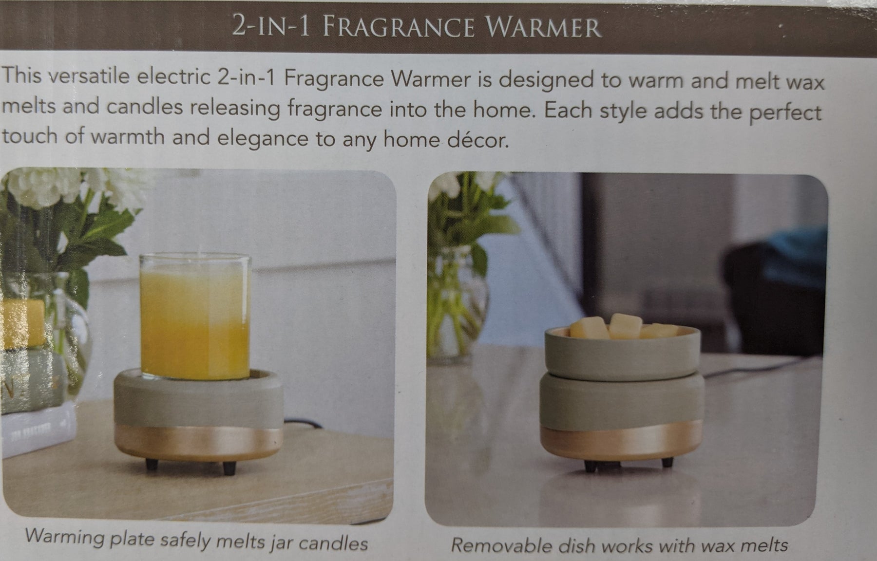 2-in-1 Wax Warmer – Labyrinth Made Goods
